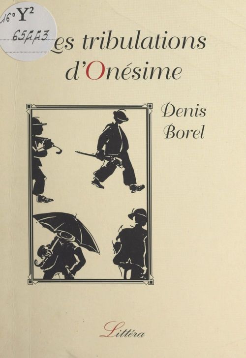 ebook cover of Les tribulations d'Onesime, by Denis Borel