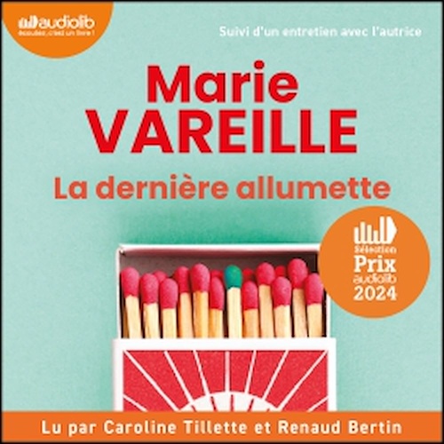 audiobook cover of La Dernière Allumette, by Marie Vareille