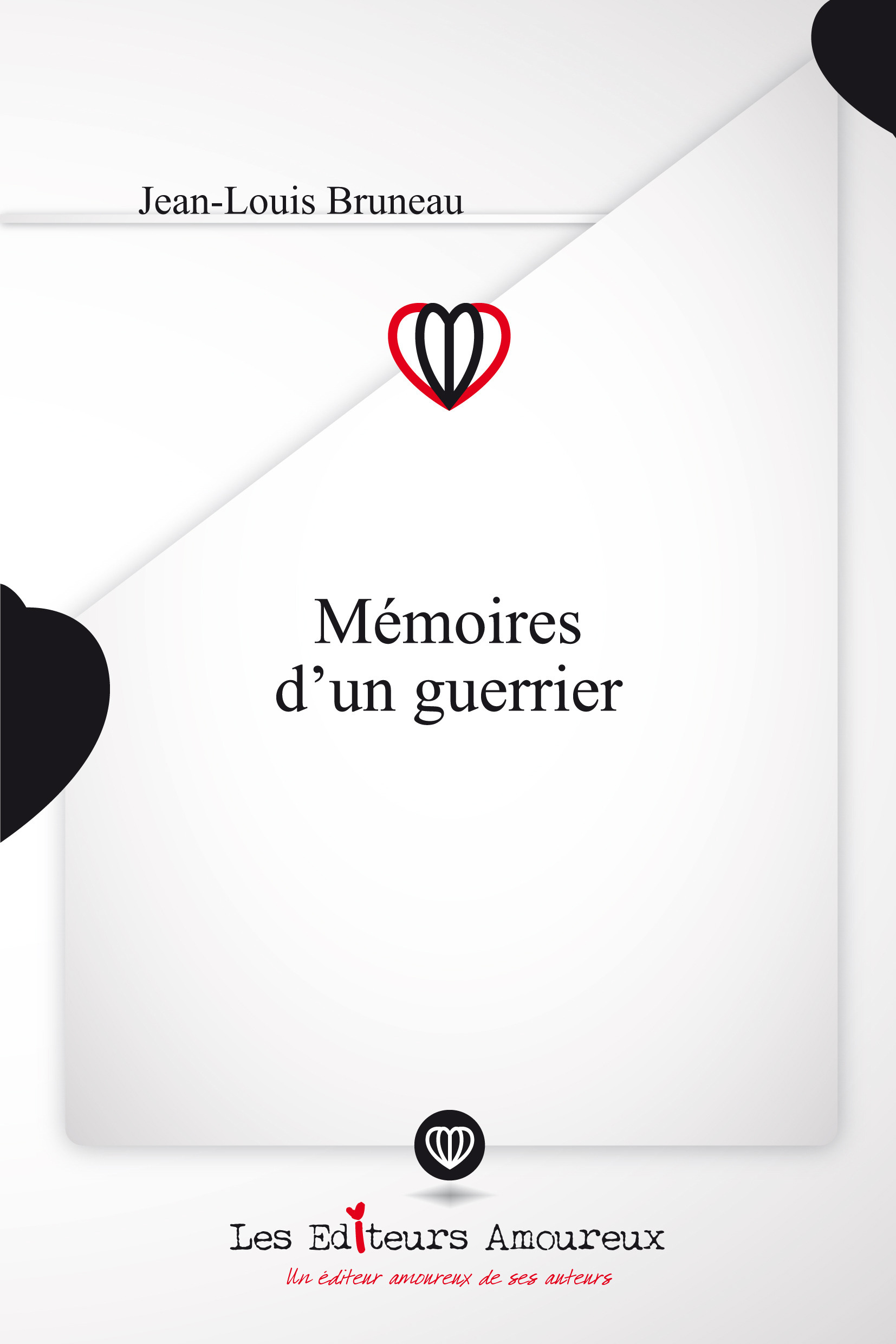 Couverture ebook de Mémoires d'un guerrier, de Jean-Louis Bruneau