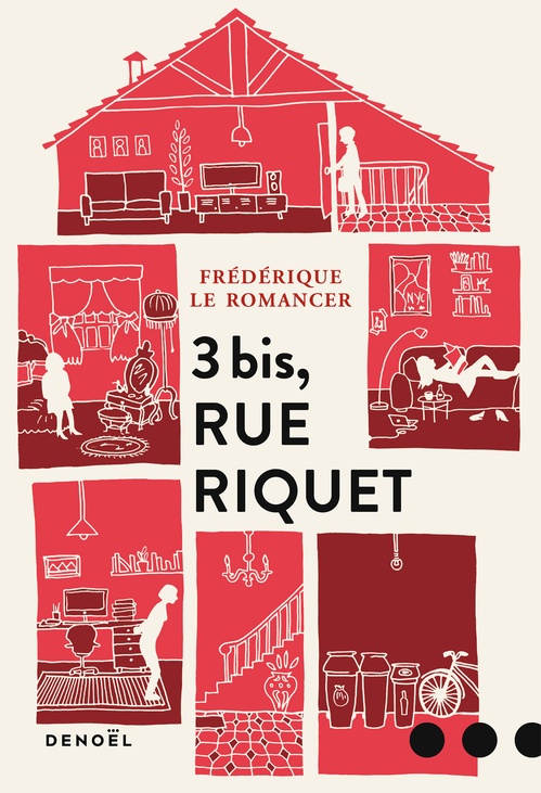 ebook cover of 3 bis, rue Riquet, by Frédérique Le Romancer