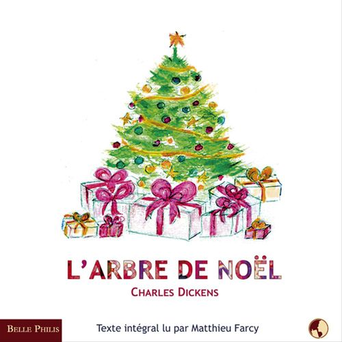 audiobook cover of L'arbre de Noël, by Charles Dickens