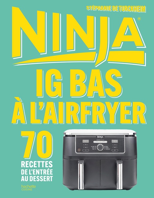 ebook cover of Ninja IG bas à l'Airfryer, by Stéphanie De Turckheim