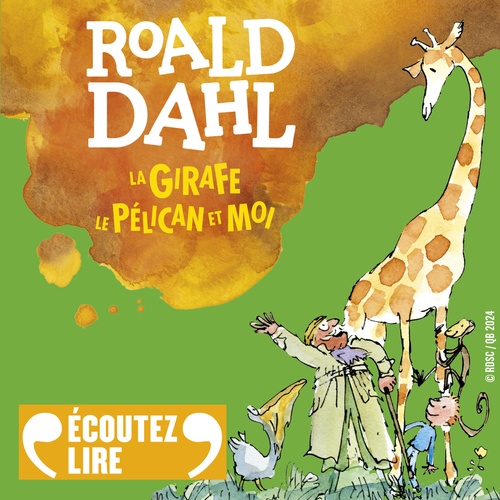 Couverture audiobook de La girafe, le pélican et moi, de Roald Dahl