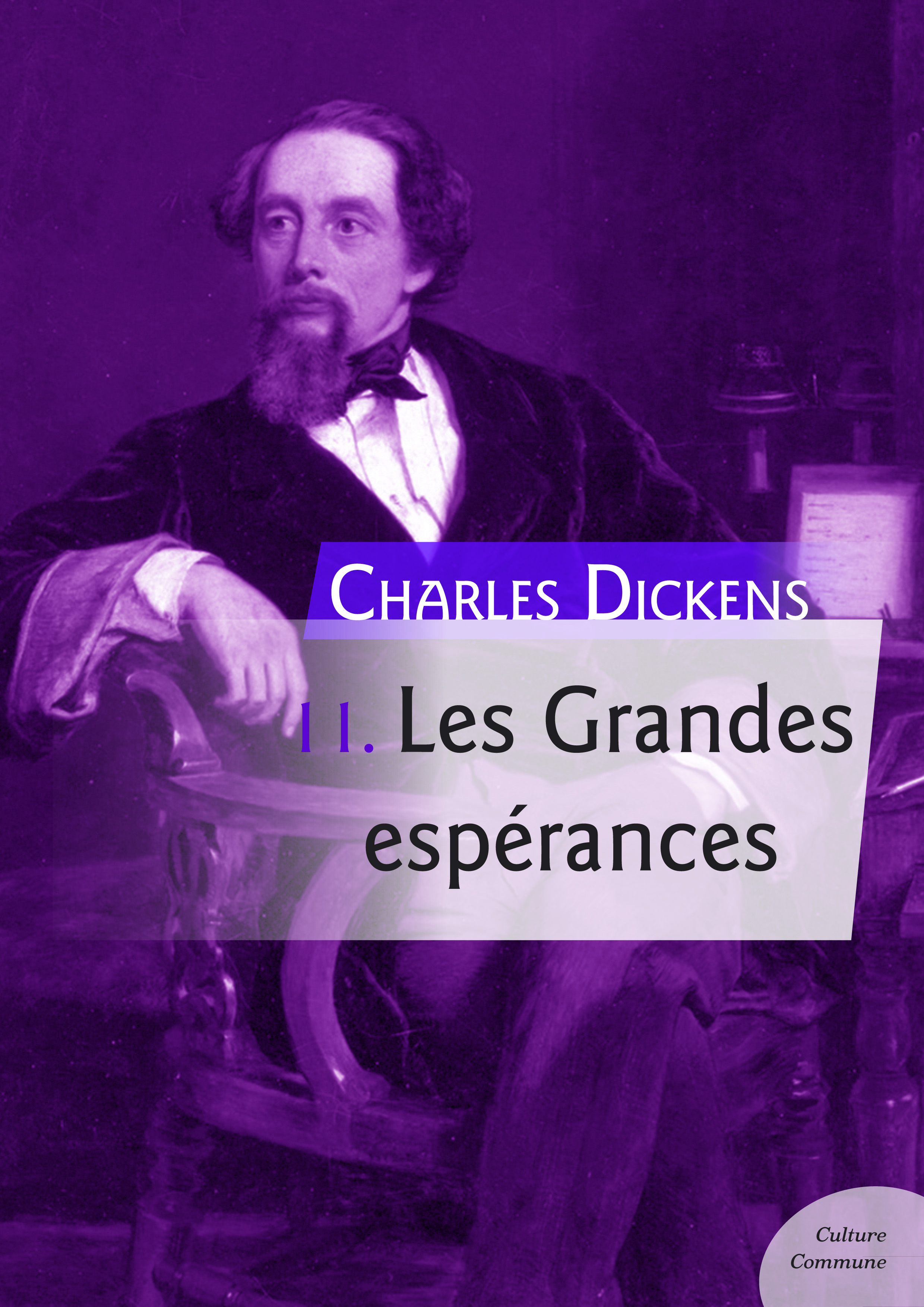 ebook cover of Les Grandes espérances, by Charles Dickens