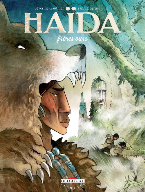 ebook cover of Haïda T02 - Frères ours, by Séverine Gauthier, Yann Dégruel