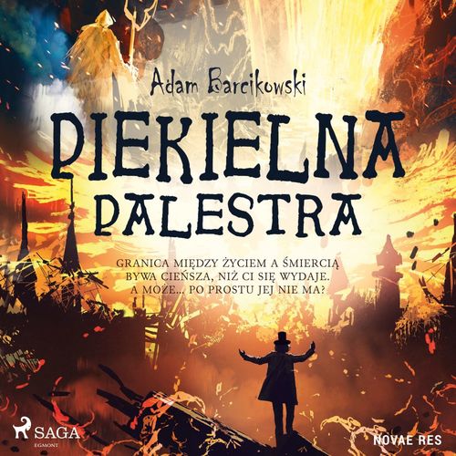 Couverture audiobook de Piekielna palestra, de Adam Barcikowski