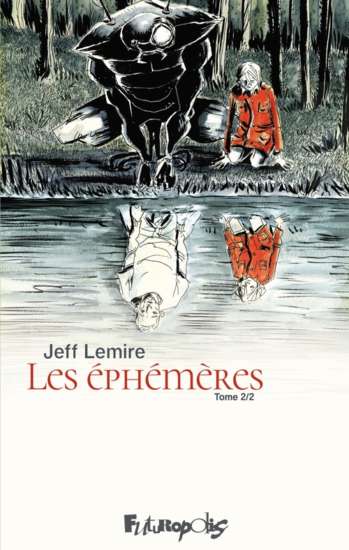 ebook cover of Les éphémères, by Jeff Lemire