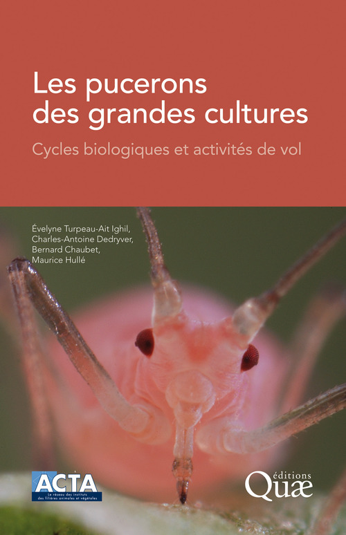 Couverture ebook de Les pucerons des grandes cultures, de D Hulle Chaubet