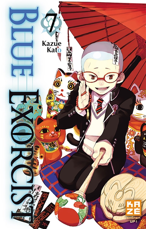 Couverture ebook de Blue Exorcist T07, de Kazue Kato
