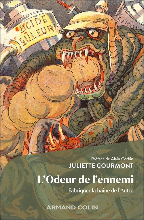 Couverture ebook de L'odeur de l'ennemi, de Juliette Courmont