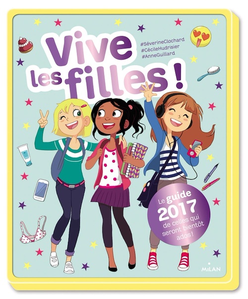 Couverture ebook de Vive les filles ! 2017, de Séverine Clochard