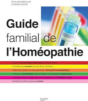 ebook cover of Guide familial de l'homéopathie, by Docteur Alain Horvilleur, Docteur Ronald Boyer