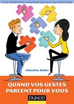 Couverture ebook de Quand vos gestes parlent pour vous, de Sébastien Bohler