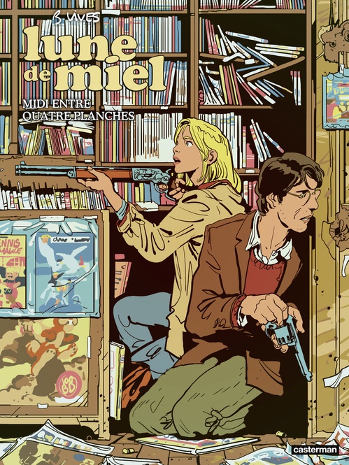 ebook cover of Lune de miel - Midi entre quatre planches, by Bastien Vivès