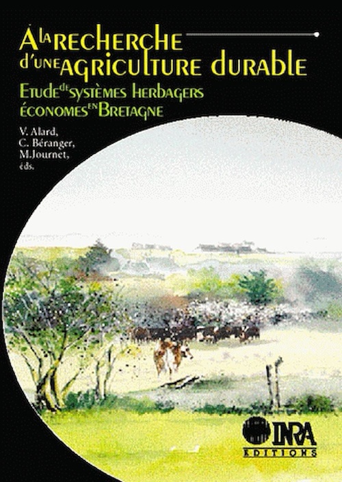 Couverture ebook de A la recherche d'une agriculture durable, de V. Alard, C. Beranger, M. Journet