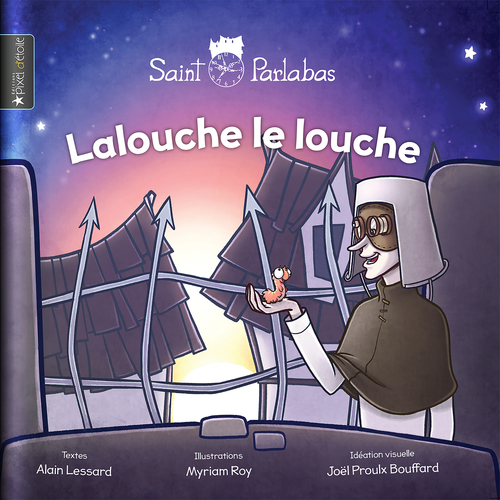 ebook cover of Lalouche le louche, by Alain Lessard