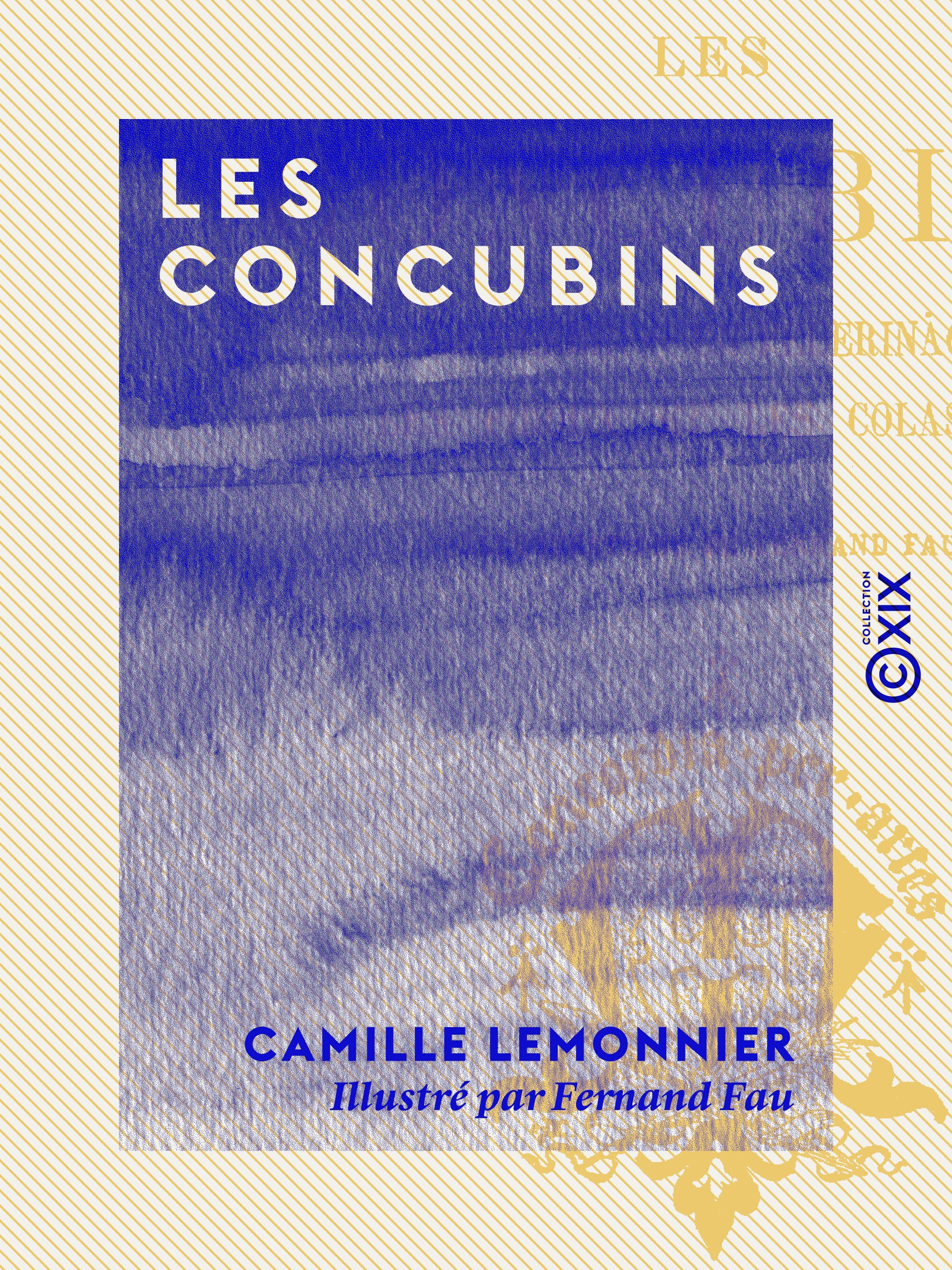 ebook cover of Les Concubins, by Camille Lemonnier