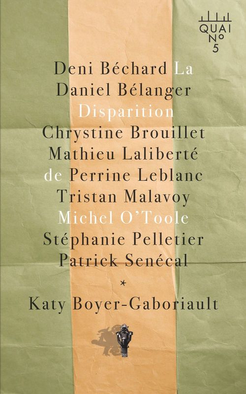 ebook cover of La disparition de Michel O'Toole, by