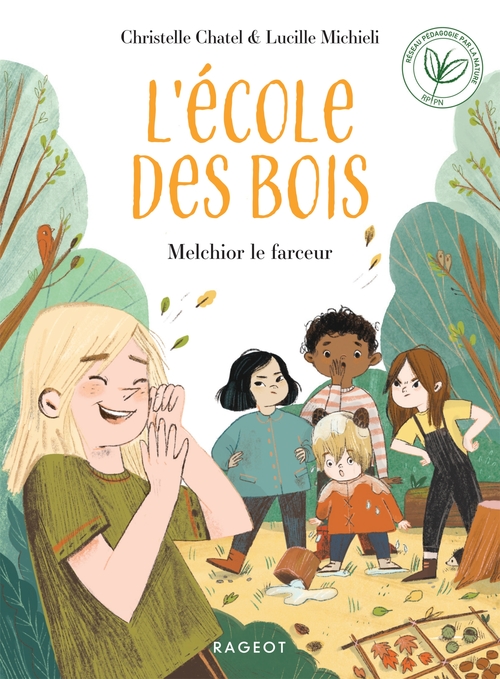 Couverture ebook de L'ECOLE DES BOIS - Melchior le farceur, de Christelle Chatel