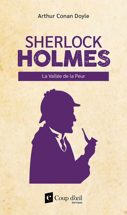 ebook cover of Sherlock Holmes - La Vallée de la Peur, by Arthur Conan Doyle