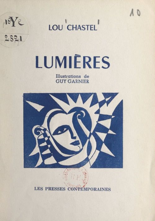 Couverture ebook de Lumières, de Lou Chastel