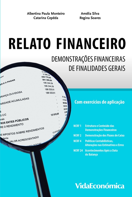 Couverture ebook de Relato Financeiro, de Albertina Monteiro, Amélia Silva, Catarina Cepêda, Regina Soares