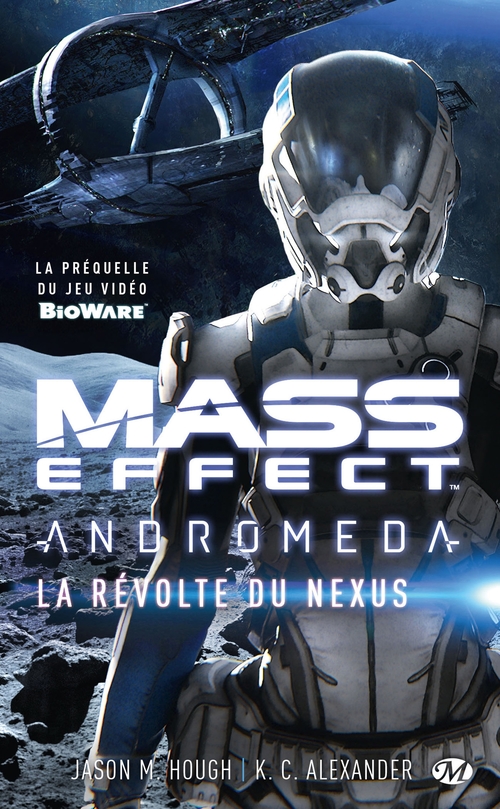ebook cover of Mass Effect : Andromeda - La Révolte du Nexus, by K.c. Alexander, Jason Hough