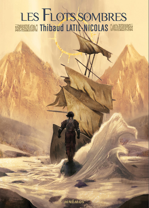 ebook cover of Les Flots sombres, by Thibaud Latil-Nicolas