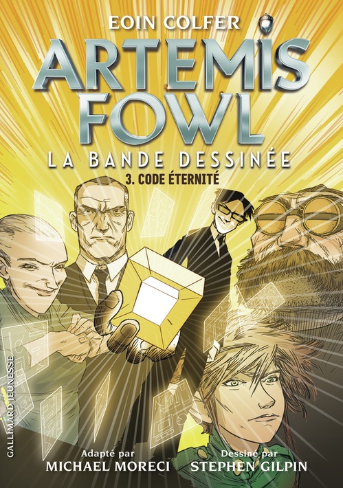 Couverture ebook de Artemis Fowl La Bande Dessinée (Tome 3) - Code éternité, de Eoin Colfer
