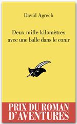 Couverture ebook de 2000 kms avec une balle dans le coeur, de David Agrech