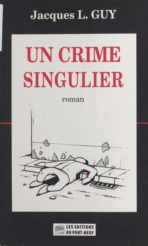 Couverture ebook de Un crime singulier, de Jacques L. Guy