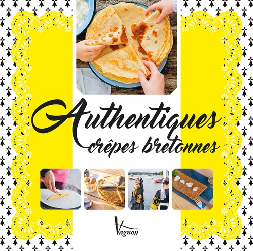 ebook cover of Authentiques crêpes bretonnes, by Collectif