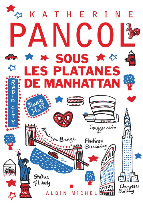Couverture ebook de Sous les platanes de Manhattan, de Katherine Pancol