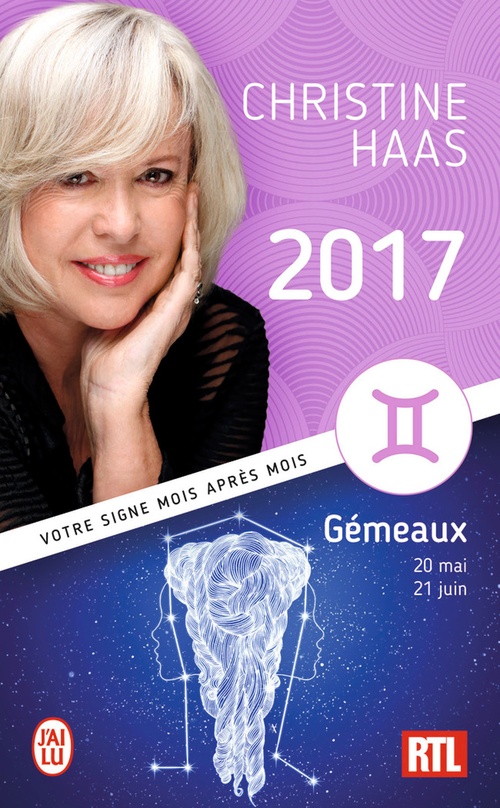 Couverture ebook de Gémeaux 2017, de Christine Haas
