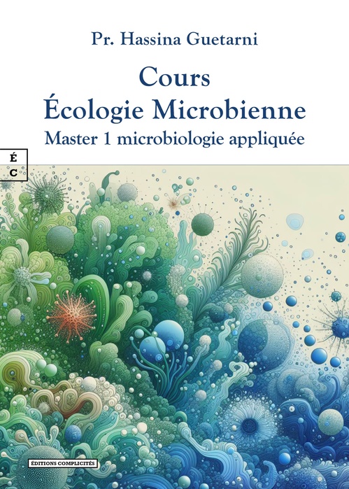 Couverture ebook de Cours Écologie Microbienne, de Hassina Guetarni