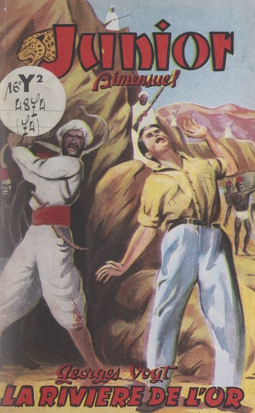 Couverture ebook de La rivière de l'or, de Georges Vogt
