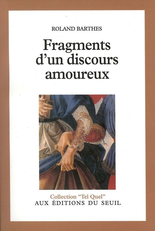 Couverture ebook de Fragments d'un discours amoureux, de Roland Barthes