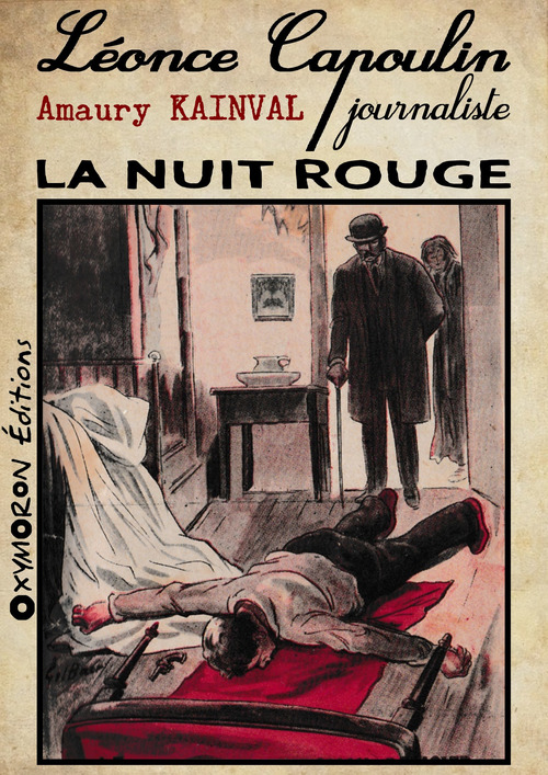 Couverture ebook de La nuit rouge, de Amaury Kainval