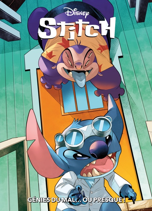 Couverture ebook de Disney Stitch : Génies du mal... ou presque !, de Connor Ratliff, James III