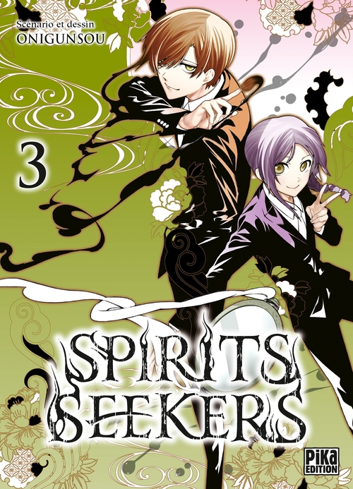Couverture ebook de Spirits Seekers T03, de Onigunsou