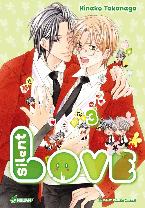 Couverture ebook de Silent Love T03, de Hinako TAKANAGA