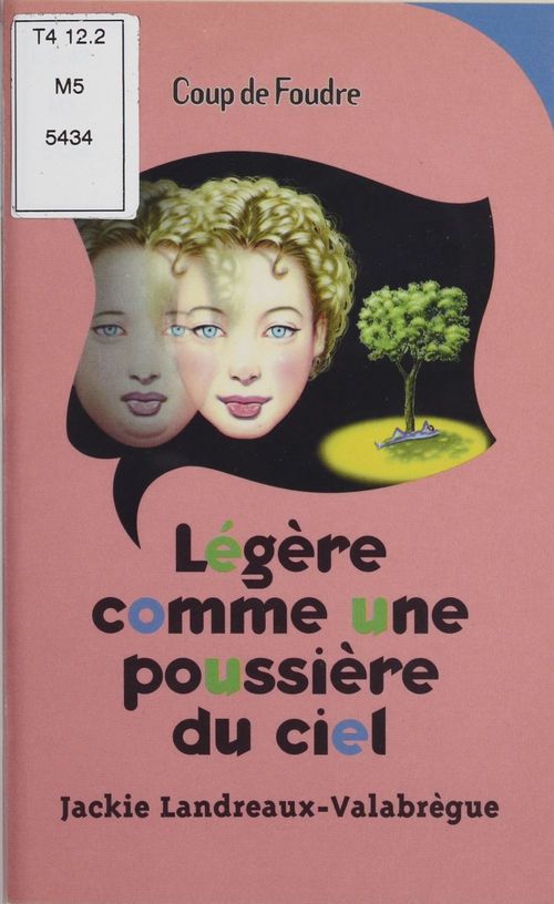 Couverture ebook de Légère comme une poussière du ciel, de Landreaux-Valabregue