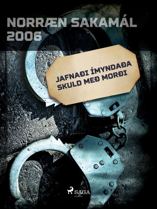 Couverture ebook de Jafnaði ímyndaða skuld með morði, de Ymsir Hofundar