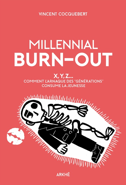 Couverture ebook de Millennial Burn-Out, de Vincent Cocquebert