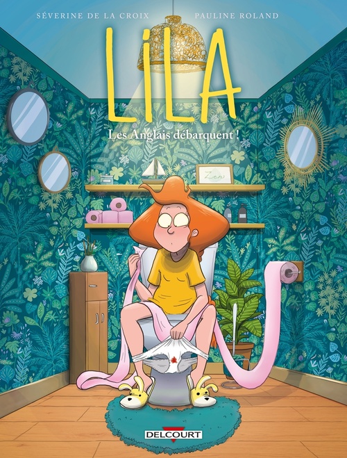 ebook cover of Lila T06 - Les Anglais débarquent !, by Séverine de La Croix