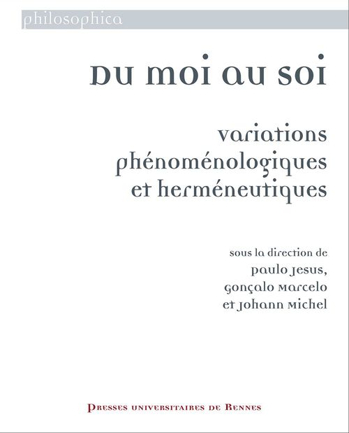 Couverture ebook de Du moi au soi, de Collectif, Paulo Jesus, Goncalo Marcelo, Johann Michel