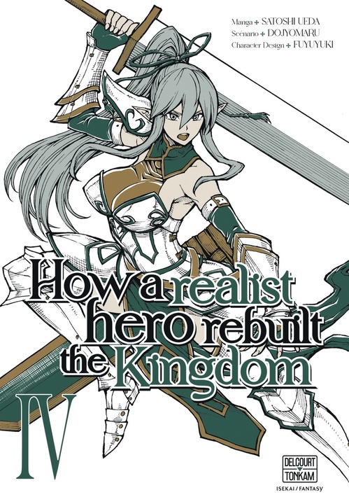 ebook cover of How a Realist Hero Rebuilt the Kingdom T04, by Dojyomaru