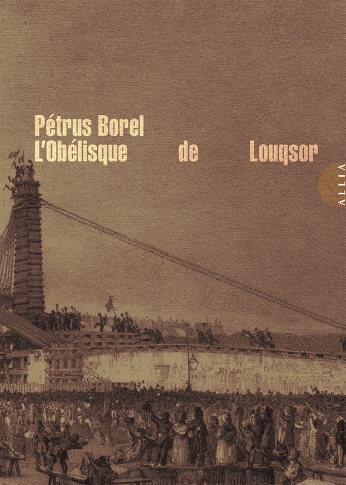 ebook cover of L'Obélisque de Louqsor, by Pétrus BOREL
