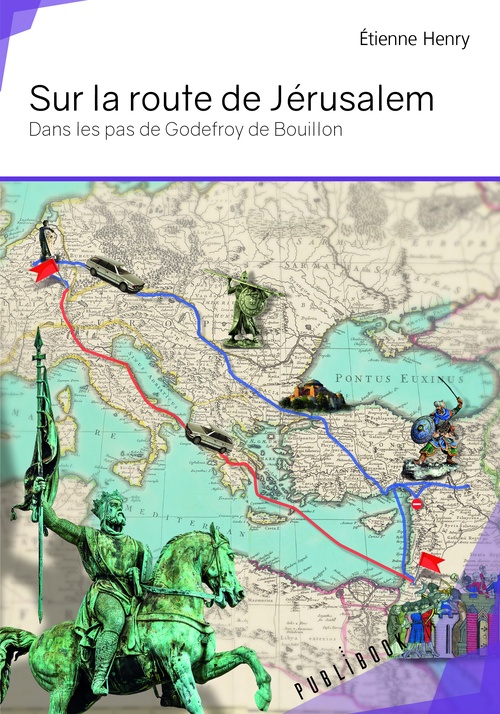 Couverture ebook de Sur la route de Jérusalem, de Etienne Henry
