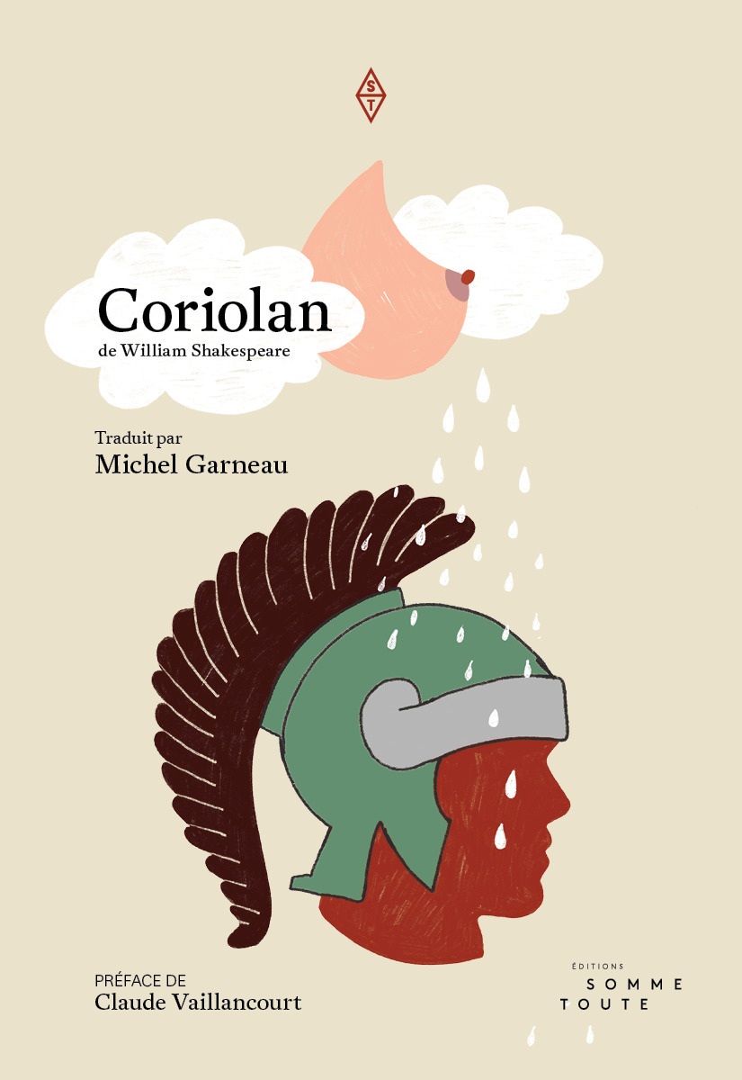 Couverture ebook de Coriolan, de Shakespeare